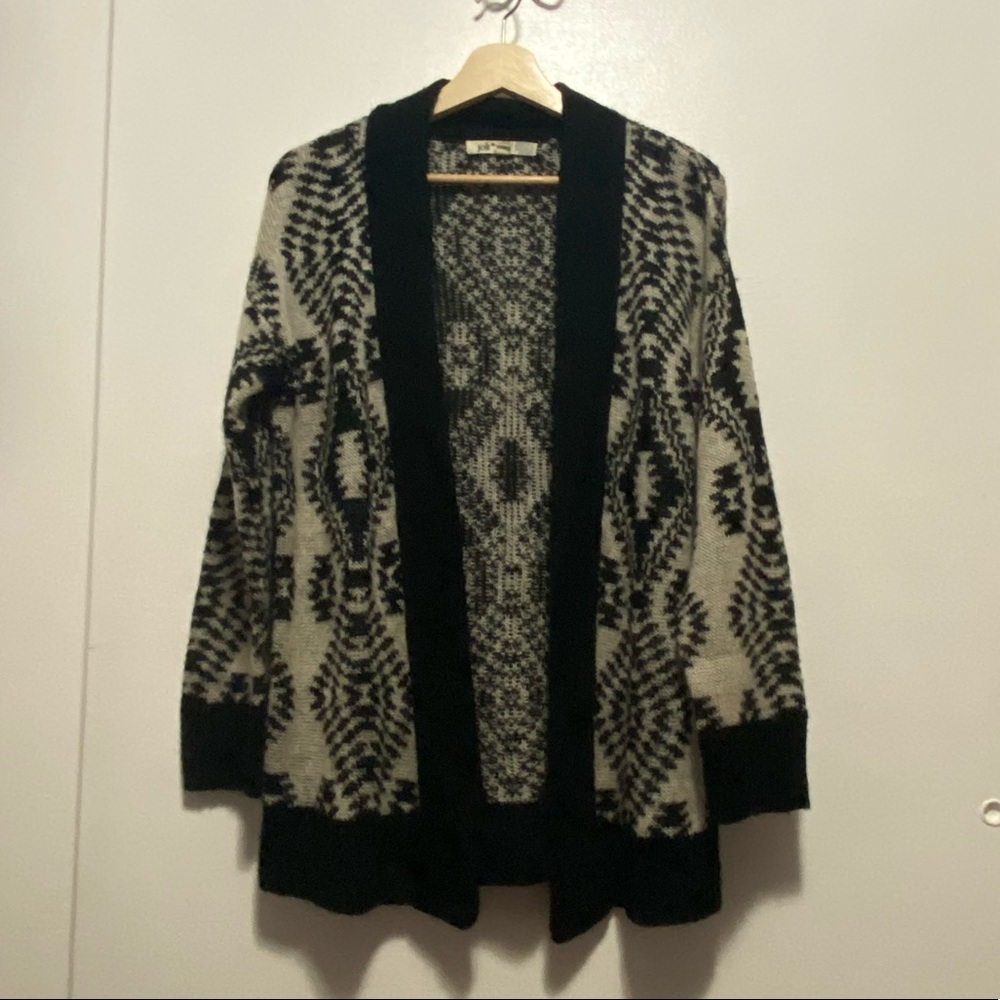 Tribal Print Cardigan
